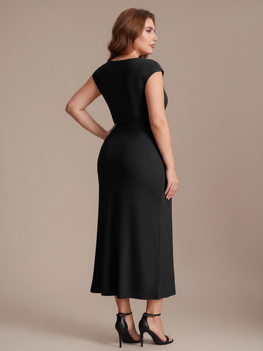 Knot Detail Knit Bodycon Skirts